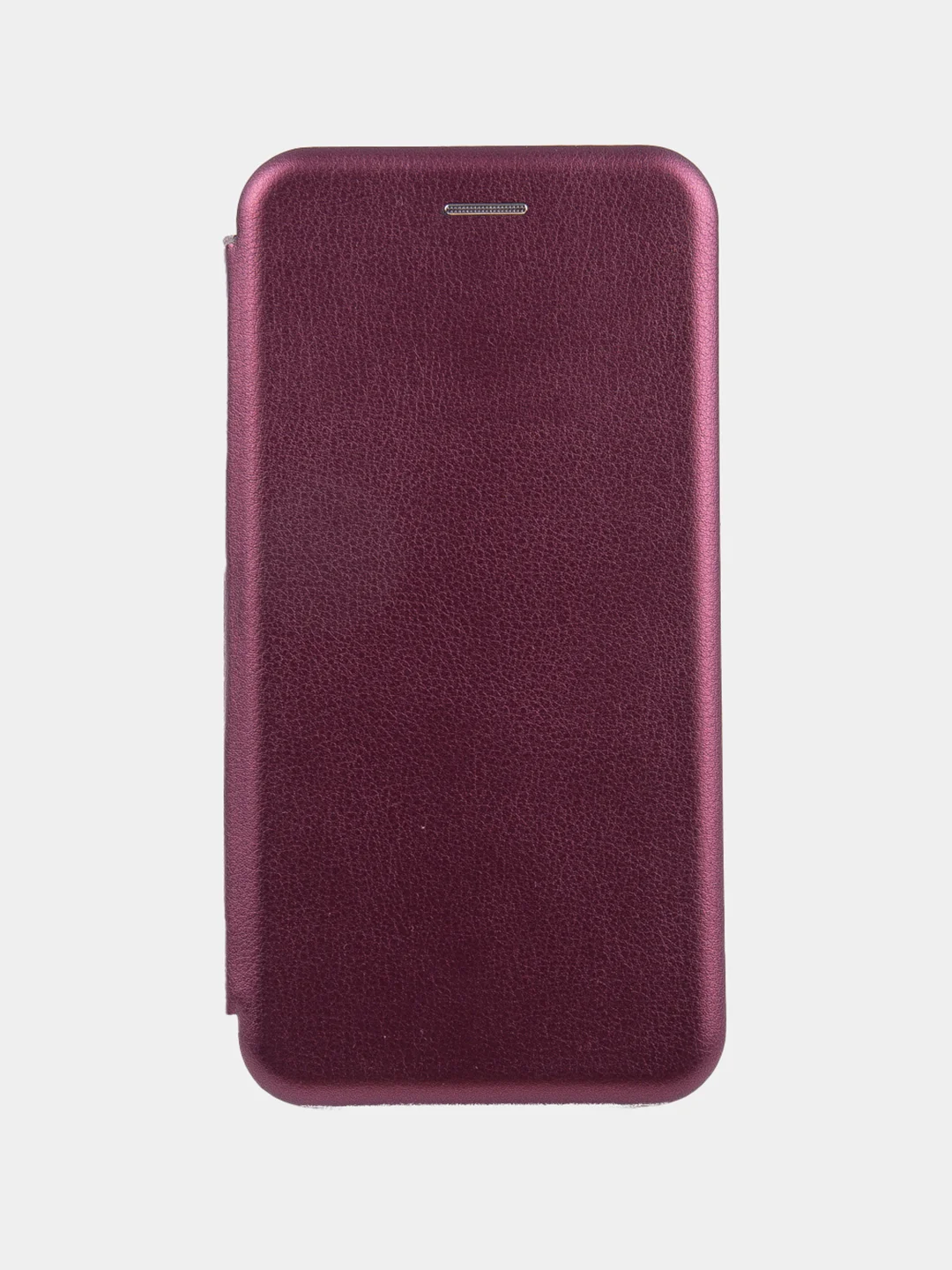 Багровый чехол - книжка для Xiaomi Redmi 7/7A/Note 8T/Note 8/Mi 9/Mi 9T/Mi 10/Mi A3