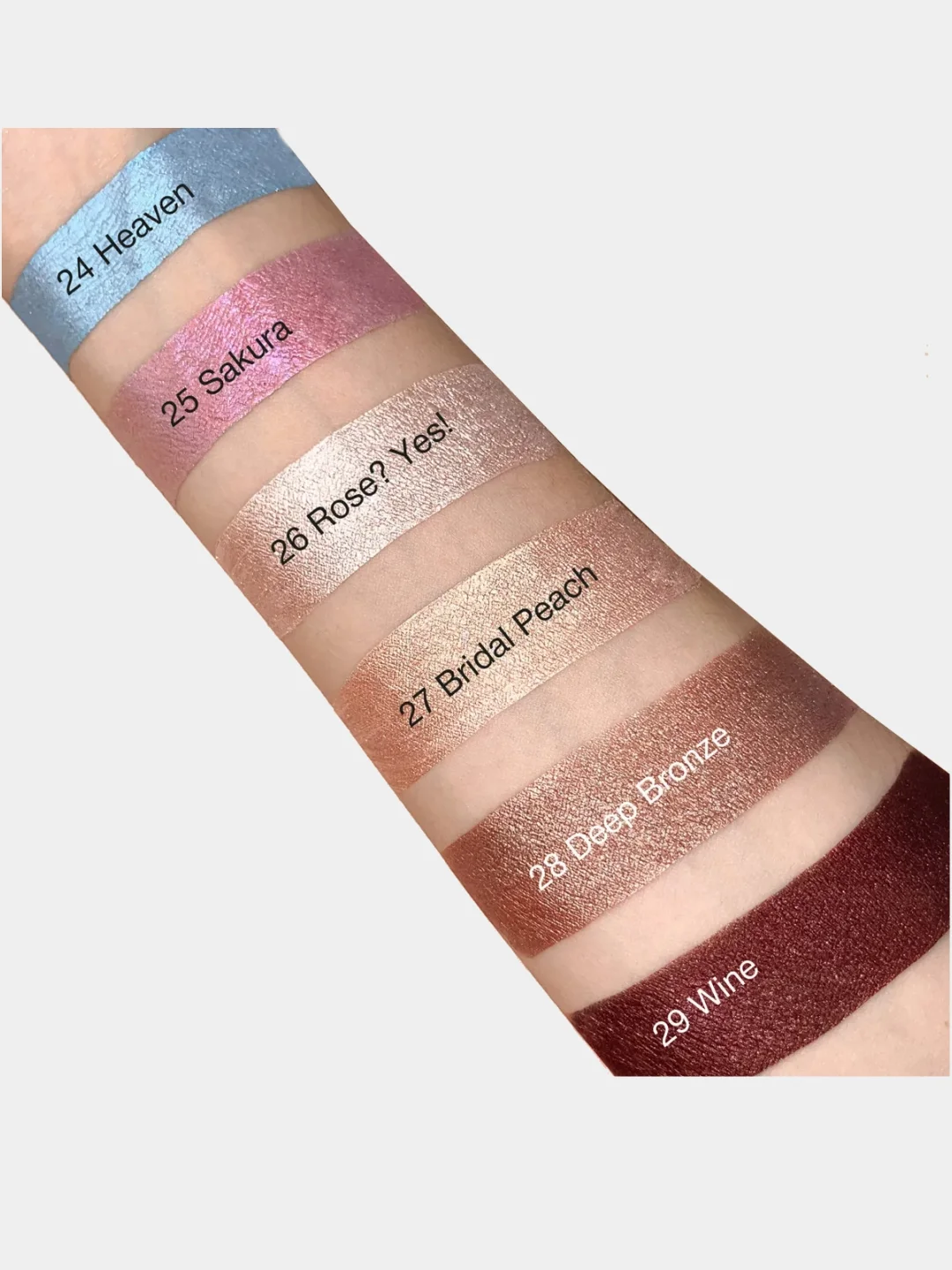 Тени для век жидкие сатиновые Pro Satin Liquid Eyeshadow, 4,7 г
