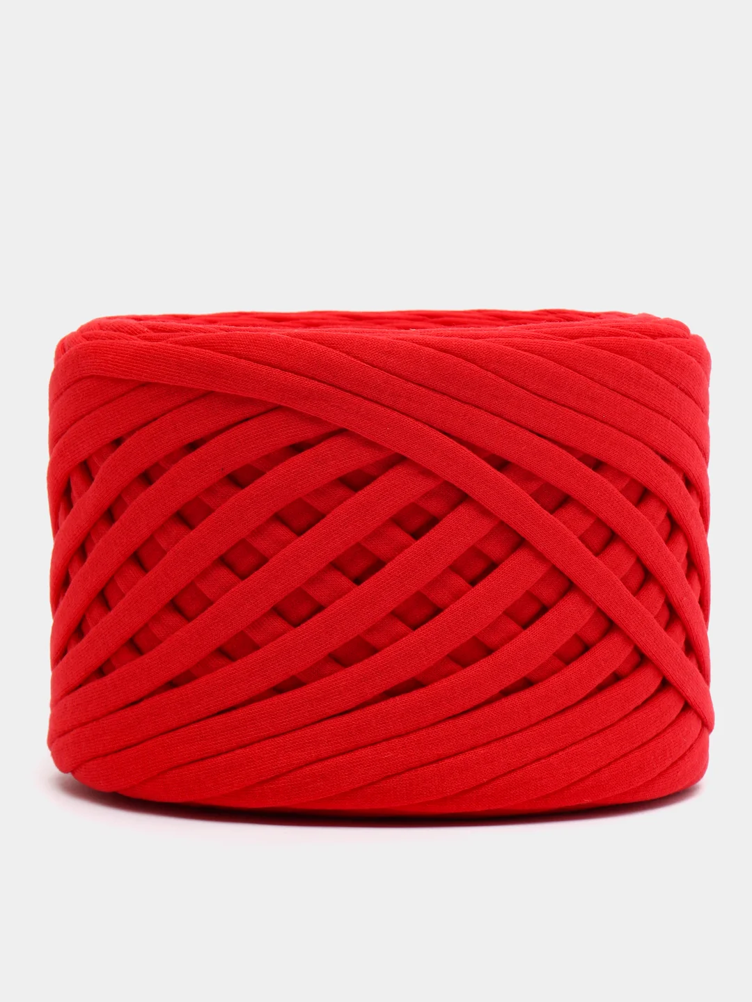Красный трикотажная пряжа BISKVIT. 100%хлопок, 330г/100м