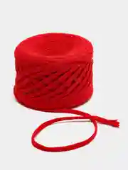 Красный трикотажная пряжа BISKVIT. 100%хлопок, 330г/100м