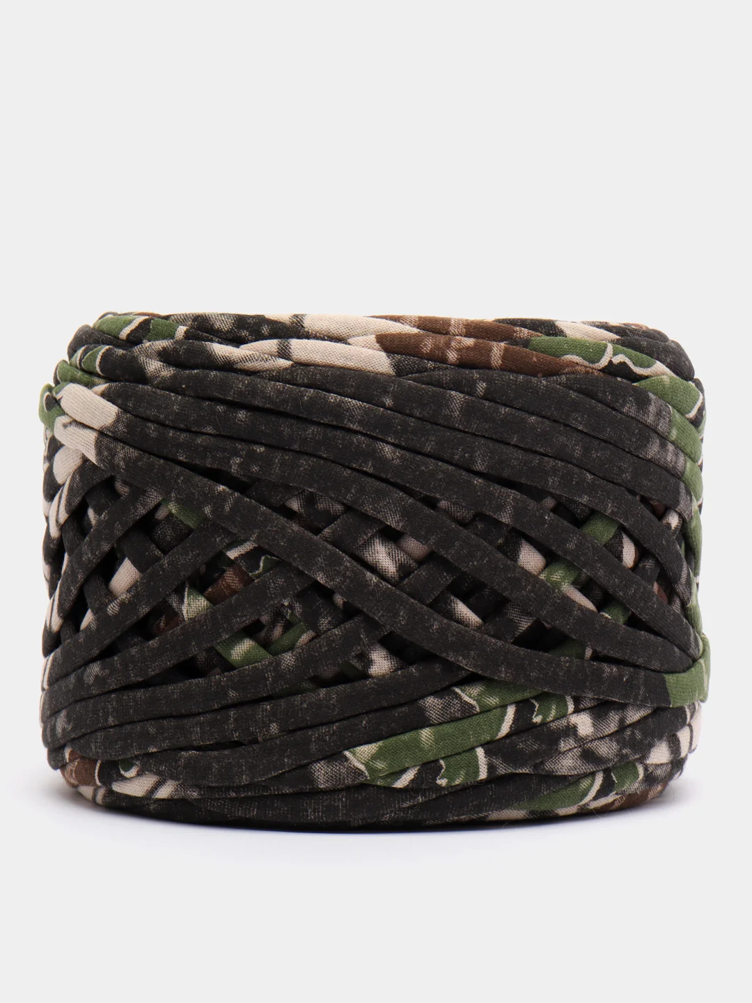 Хаки трикотажная пряжа BISKVIT. 100%хлопок, 330г/100м
