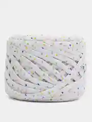 Белый трикотажная пряжа BISKVIT. 100%хлопок, 330г/100м