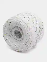 Белый трикотажная пряжа BISKVIT. 100%хлопок, 330г/100м