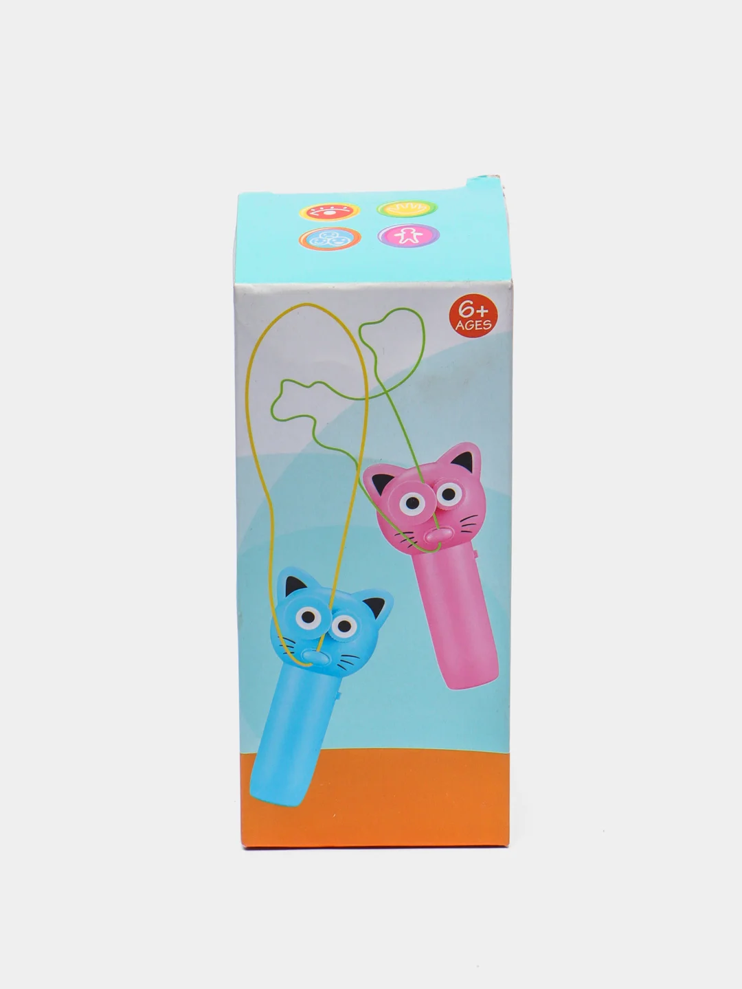 Розовый антистресс /игрушка/ стрингшутер/ Zip String