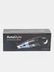 Черный ручной автомобильный пылесос для уборки автомобиля AutoStyle