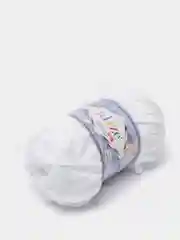 Белый пряжа плюшевая Alize Velluto, 100% микрополиэстер, 100 г, 68 м