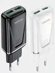 Зарядное устройство BOROFONE BA54A 2USB QC3.0