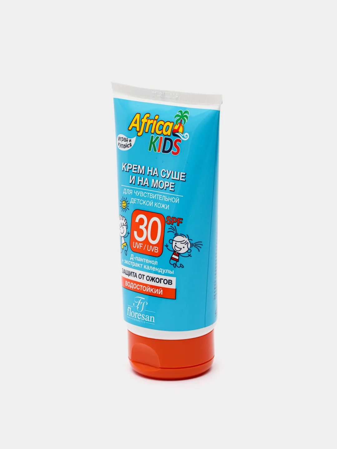 Флоресан Крем солнцезащитный для чувствительной детской кожи Africa Kids SPF 30 150 мл