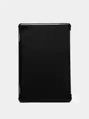 Черный чехол-книжка для планшета Huawei MediaPad M5 Lite 10.1 из экокожи КАРТОФАН, подставка