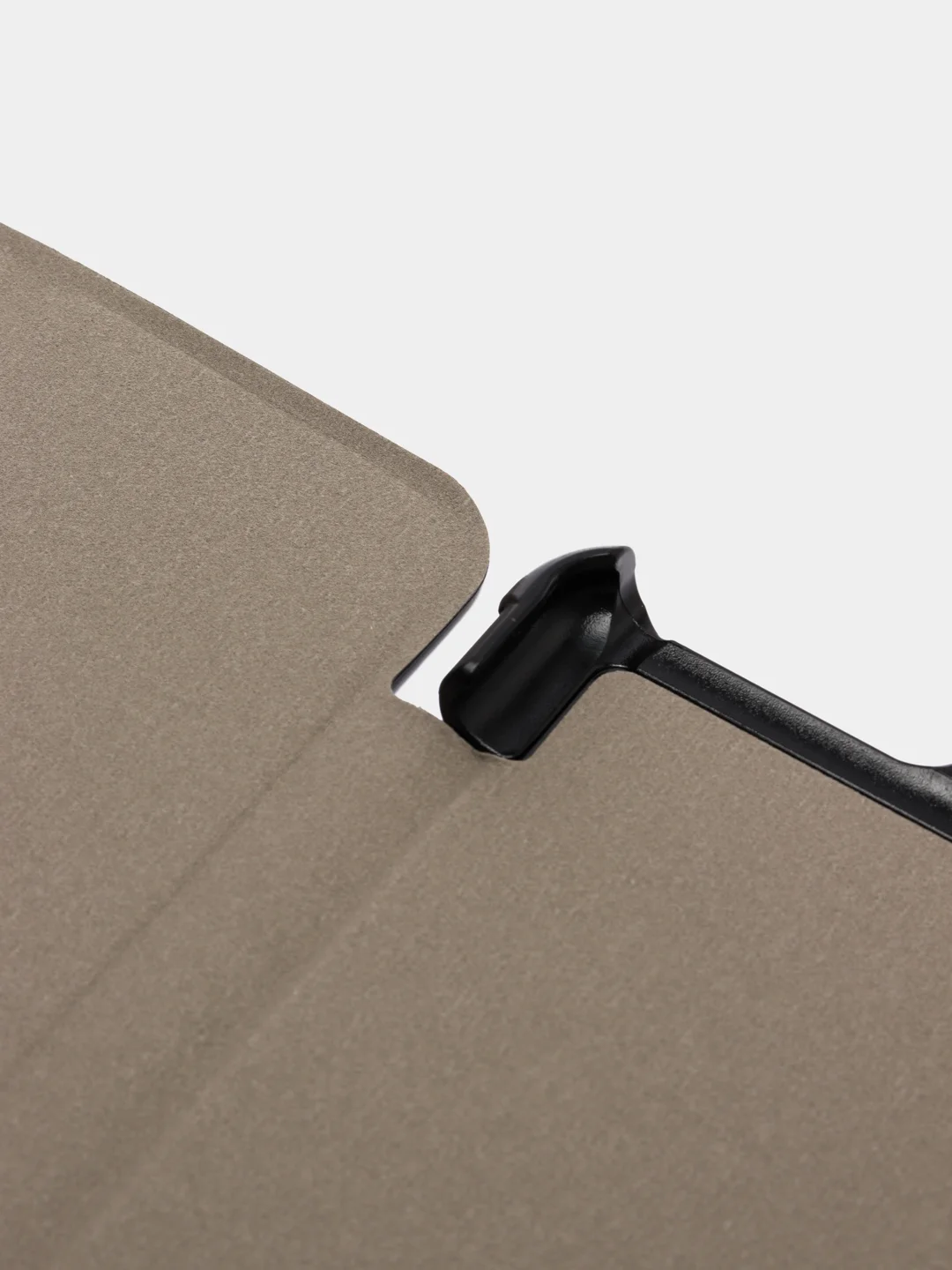 Черный чехол-книжка для планшета Huawei MediaPad M5 Lite 10.1 из экокожи КАРТОФАН, подставка