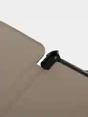 Черный чехол-книжка для планшета Huawei MediaPad M5 Lite 10.1 из экокожи КАРТОФАН, подставка