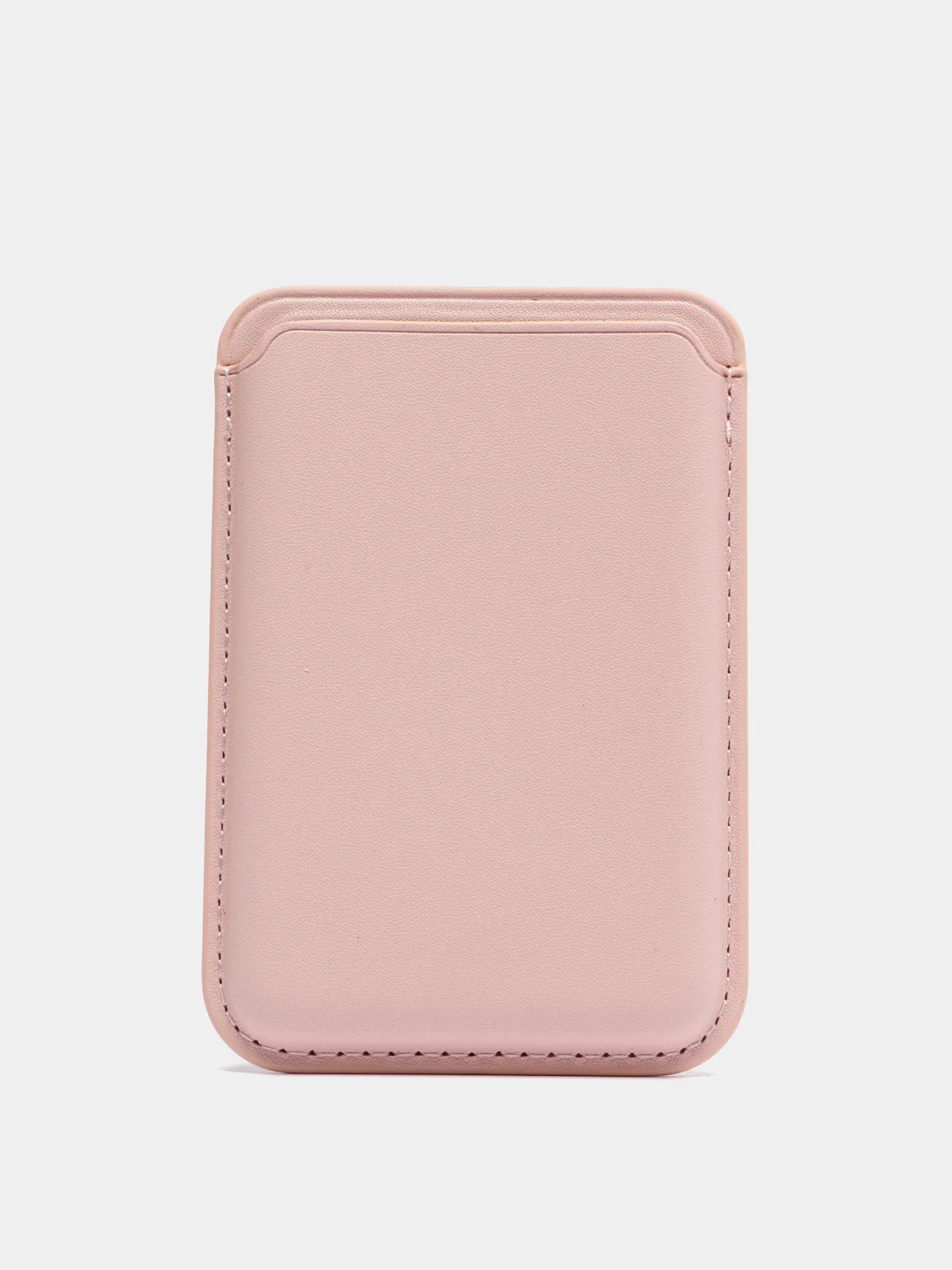 Пудровый картхолдер на магнитах MagSafe Leather Wallet iPhone