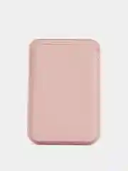 Пудровый картхолдер на магнитах MagSafe Leather Wallet iPhone