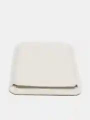 Белый картхолдер на магнитах MagSafe Leather Wallet iPhone