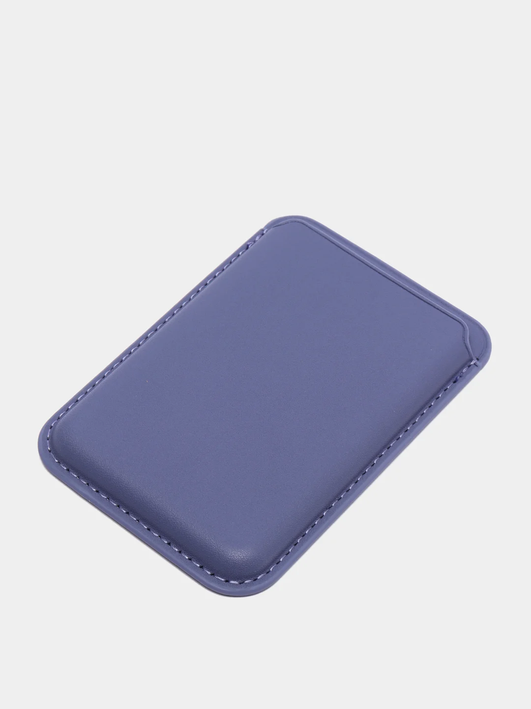 Пурпурный картхолдер на магнитах MagSafe Leather Wallet iPhone