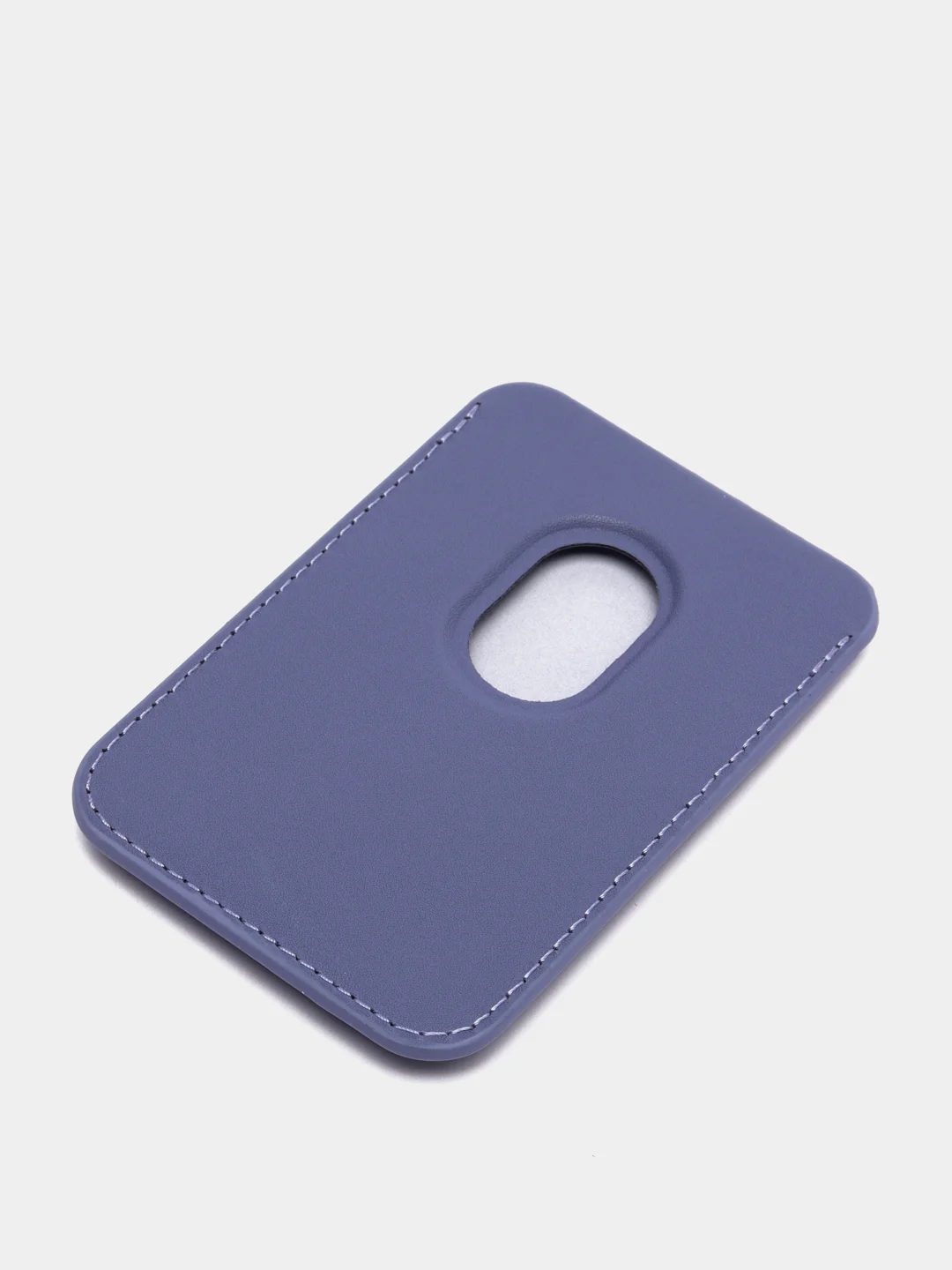 Пурпурный картхолдер на магнитах MagSafe Leather Wallet iPhone
