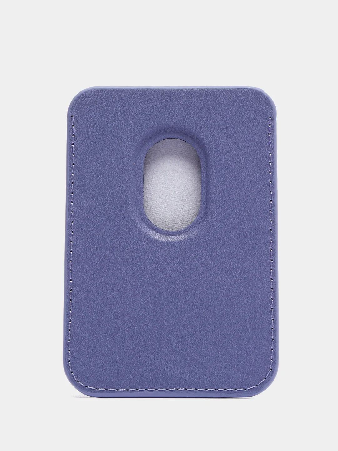 Пурпурный картхолдер на магнитах MagSafe Leather Wallet iPhone