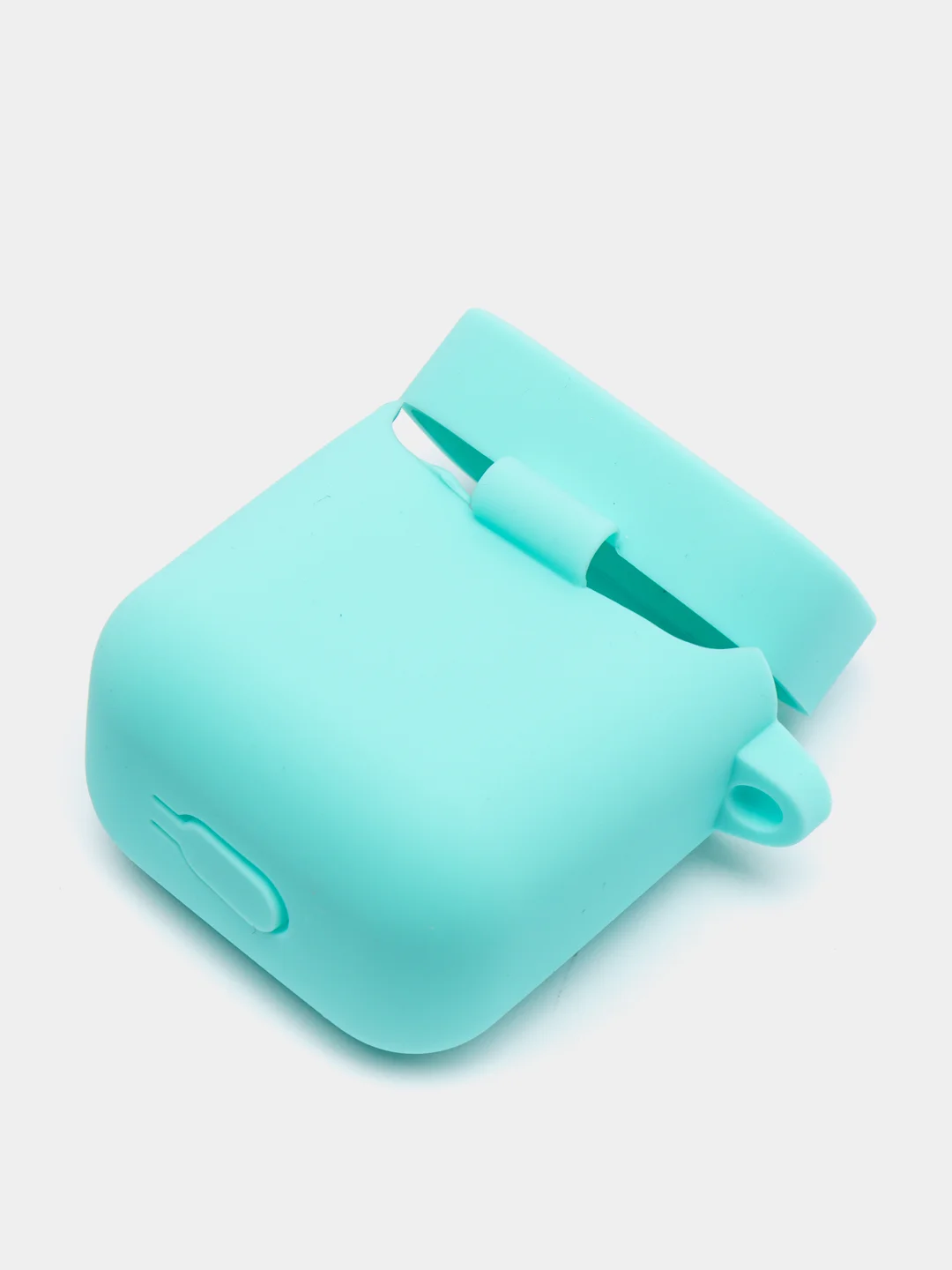 Небесно-голубой чехол на наушники Xiaomi AirDots Pro/Mi TWS Earphones/Earphones Lite силиконовый КАРТОФАН