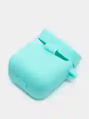 Небесно-голубой чехол на наушники Xiaomi AirDots Pro/Mi TWS Earphones/Earphones Lite силиконовый КАРТОФАН