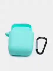 Небесно-голубой чехол на наушники Xiaomi AirDots Pro/Mi TWS Earphones/Earphones Lite силиконовый КАРТОФАН
