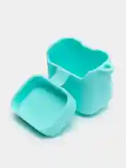 Небесно-голубой чехол на наушники Xiaomi AirDots Pro/Mi TWS Earphones/Earphones Lite силиконовый КАРТОФАН