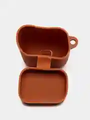 Коричневый чехол на наушники Xiaomi AirDots Pro/Mi TWS Earphones/Earphones Lite силиконовый КАРТОФАН