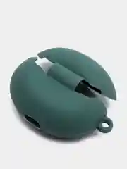 Зеленый чехол на Huawei FreeBuds 4i для беспроводных наушников КАРТОФАН силиконовый матовый тонкий