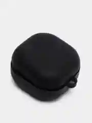 Черный чехол на Samsung Galaxy Buds 2/Live/Pro/2 Pro/FE для наушников КАРТОФАН силикон матовый