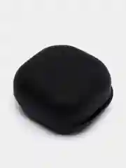 Черный чехол на Samsung Galaxy Buds 2/Live/Pro/2 Pro/FE для наушников КАРТОФАН силикон матовый