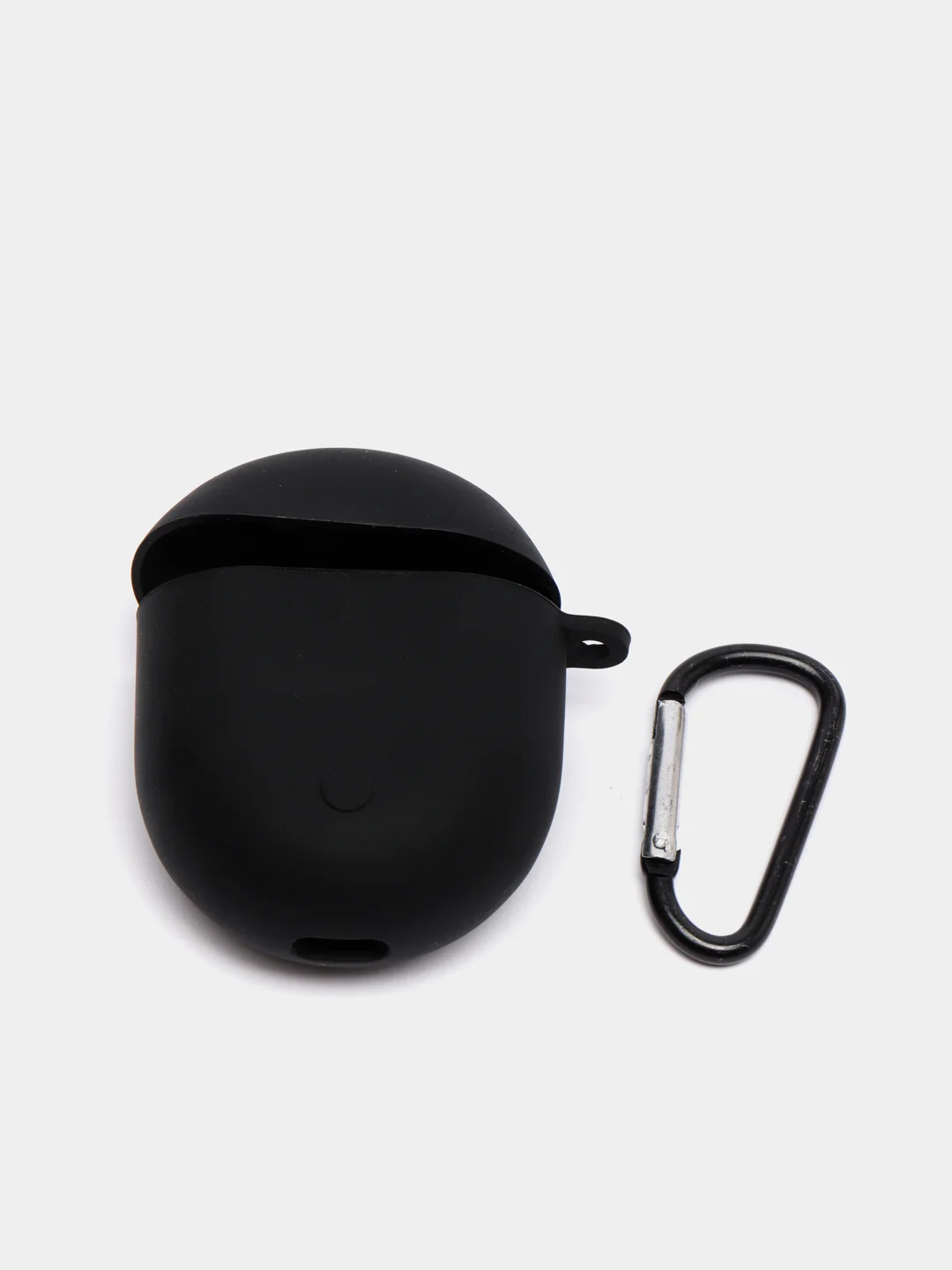 Черный чехол на Xiaomi Redmi Buds 3 Pro/AirDots 3 Pro для наушников КАРТОФАН силиконовый матовый