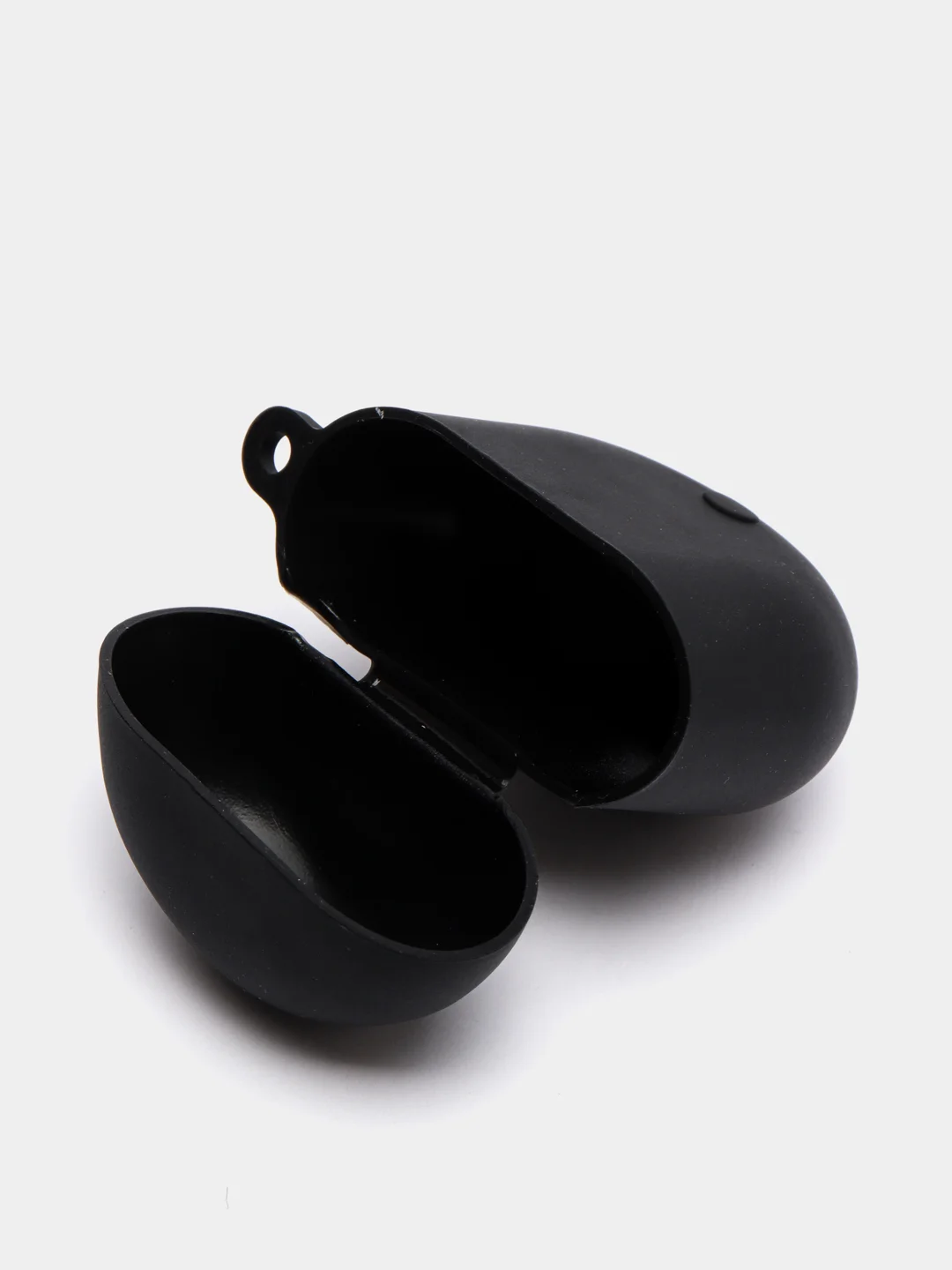 Черный чехол на Xiaomi Redmi Buds 3 Pro/AirDots 3 Pro для наушников КАРТОФАН силиконовый матовый