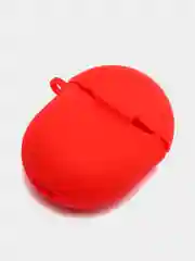 Белый чехол на Xiaomi Redmi Buds 3 Pro/AirDots 3 Pro для наушников КАРТОФАН силиконовый матовый