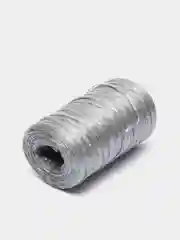 Серый металлик пряжа для вязание мочалок и создания игрушек, из пропилена