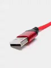 Красный кабель для зарядки и передачи данных HOCO X14 Type-C для Android 1м и 2м