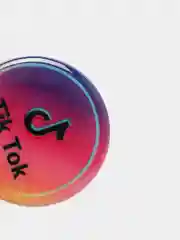 Фуксия попсокет TikTok для смартфона (Tik tok, тик ток, тикток)