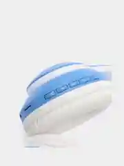 Светло-синий наушники беспроводные Bluetooth с кошачьими светящимися ушками