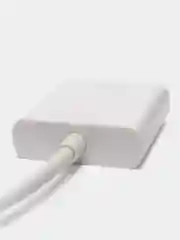 Белый переходник-адаптер из HDMI в VGA, с аудиовыходом и без