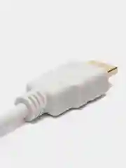 Белый переходник-адаптер из HDMI в VGA, с аудиовыходом и без