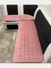 Накидка-сидушка на кухонный уголок, 2 штуки, 50/150, розовый