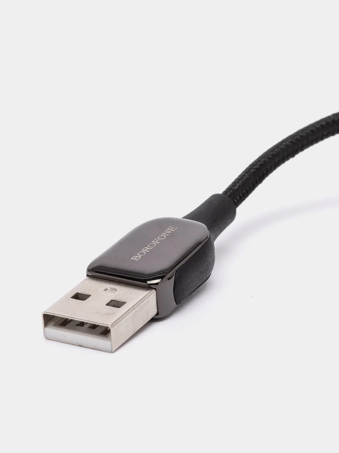 Черный кабель для зарядки и передачи данных Borofone BU14 для Micro USB, 1.2 м, 2.4А, для Android