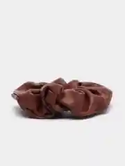 Медный резинка для волос, искусственная кожа