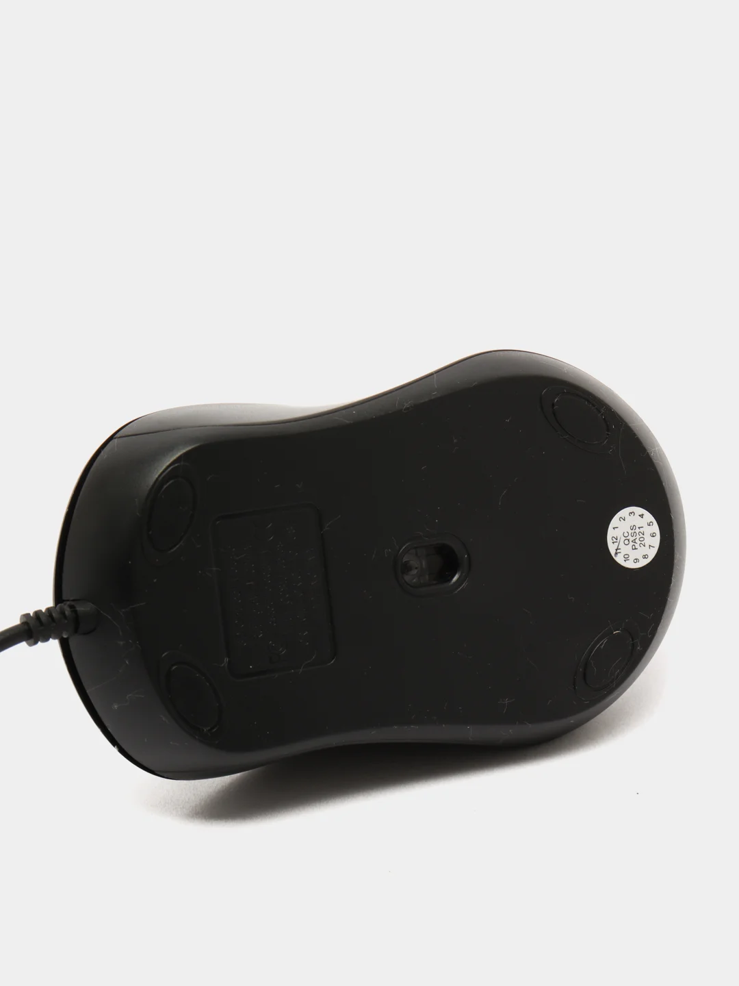 Черный мышь компьютерная проводная BOROFONE BG4 Universal Business USB