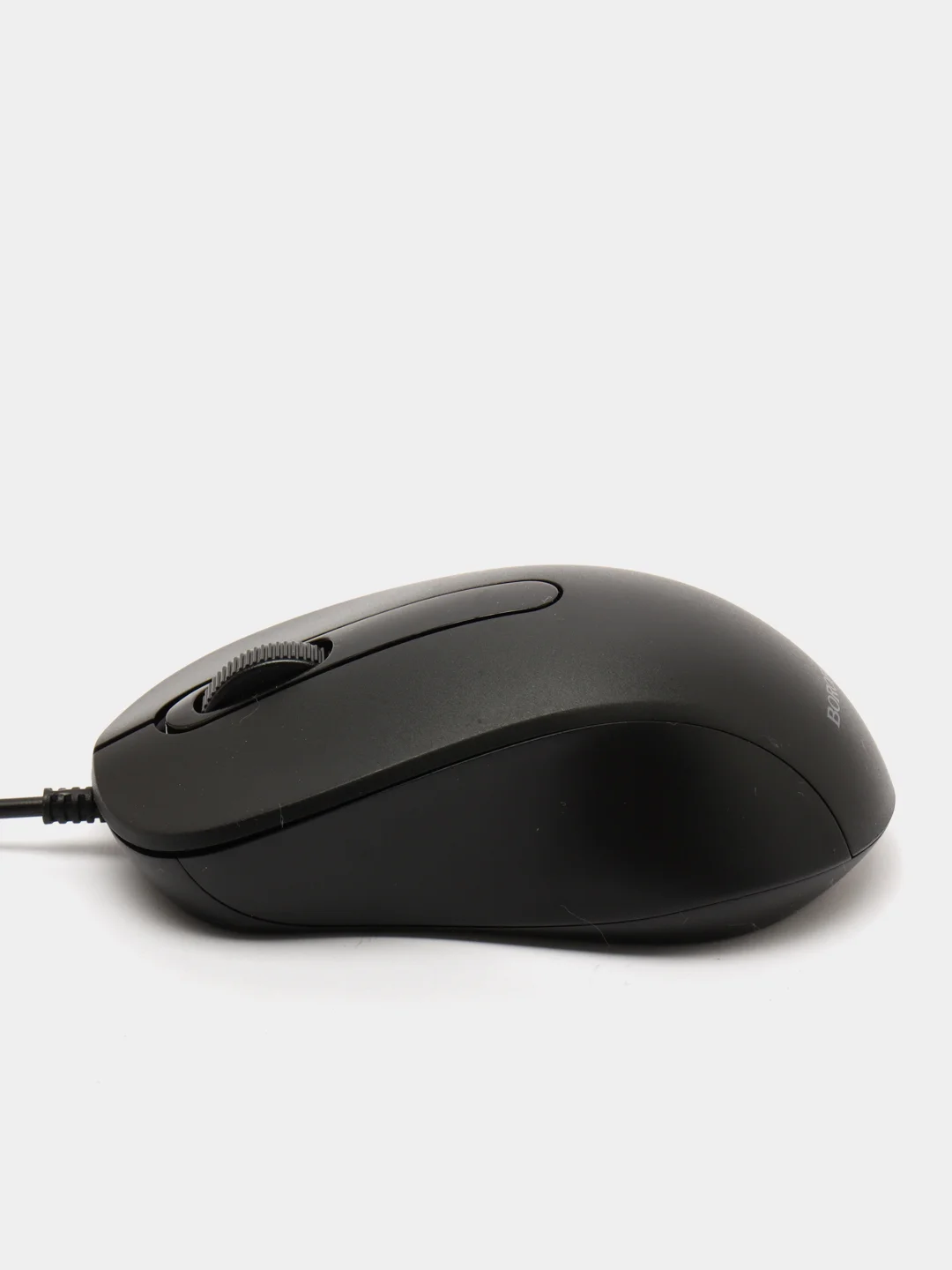 Черный мышь компьютерная проводная BOROFONE BG4 Universal Business USB