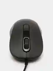 Черный мышь компьютерная проводная BOROFONE BG4 Universal Business USB