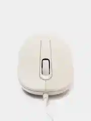 Белый мышь компьютерная проводная BOROFONE BG4 Universal Business USB