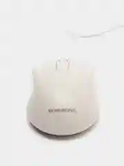 Белый мышь компьютерная проводная BOROFONE BG4 Universal Business USB