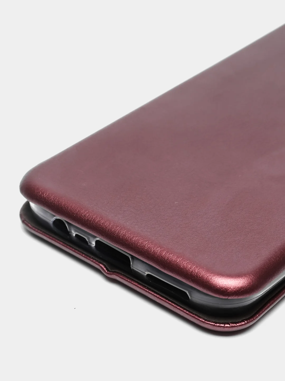 Багровый чехол-книжка для Realme C12 / C15 / C25 / C25S