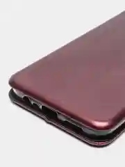 Багровый чехол-книжка для Realme C12 / C15 / C25 / C25S