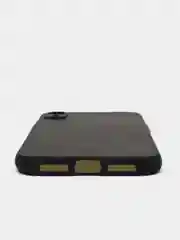 Черный матовый чехол на айфон 11, 12, 13, 14, Pro, 11 Pro Max, 12 Pro Max с цветными кнопками