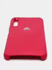 Вишнёвый чехол силиконовый Silicone Cover Case для Huawei Y9S, 9X, 9X Pro